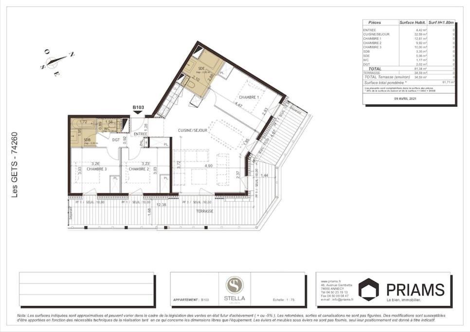 Appartement De Standing Plein Centre Station, 50M Des Pistes Les Gets Exterior photo