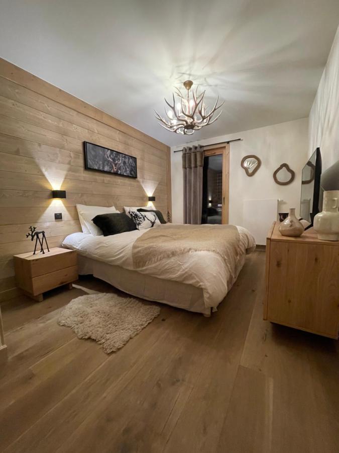Appartement De Standing Plein Centre Station, 50M Des Pistes Les Gets Exterior photo